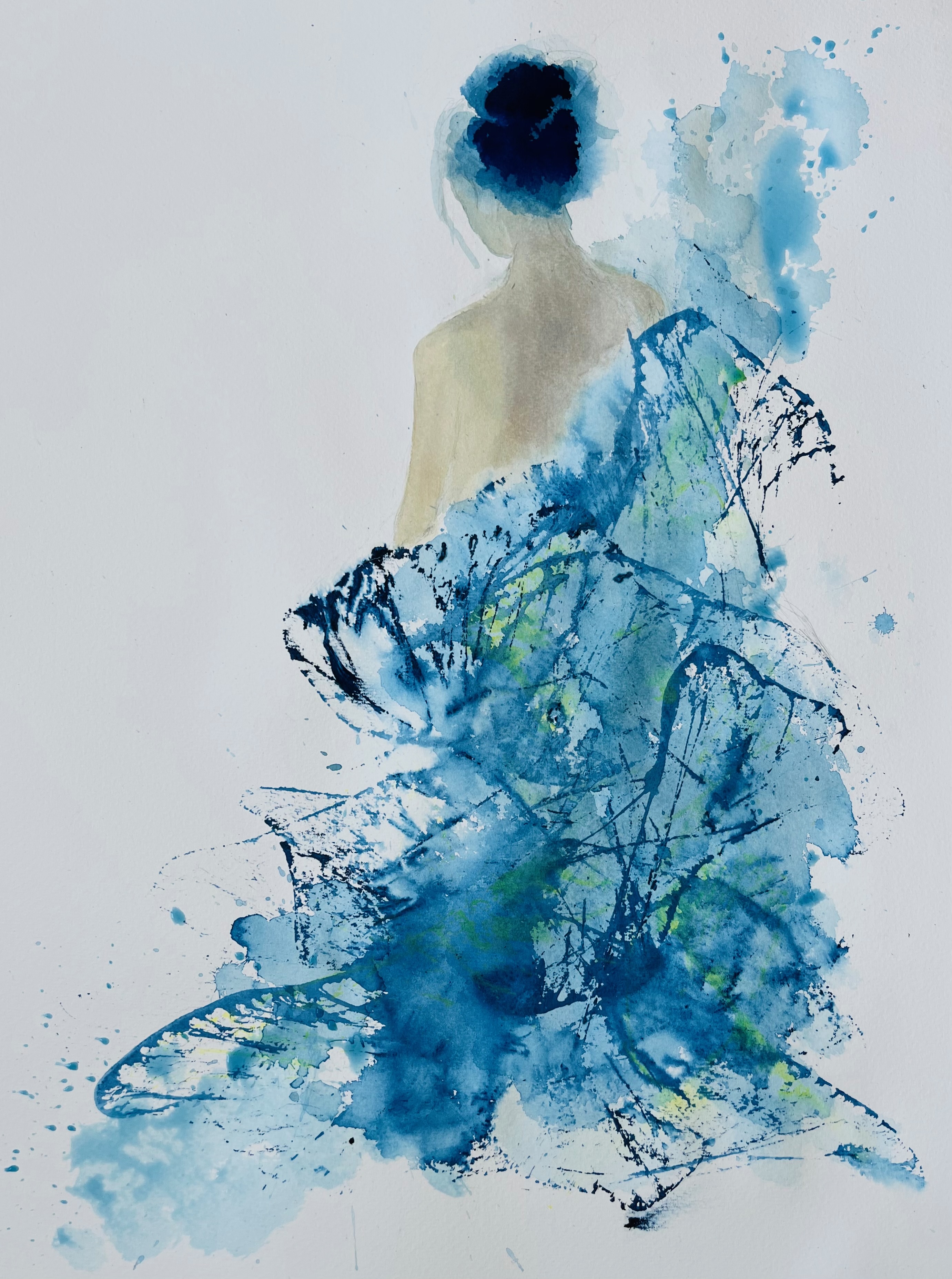 Painting by Iris Hooft-Boekhout